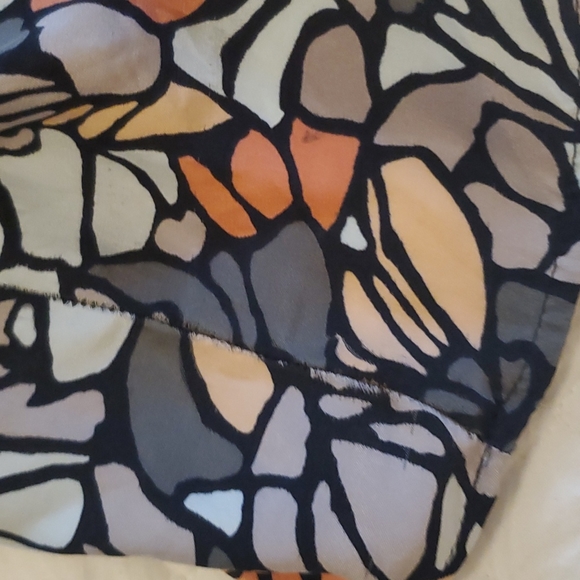 100% Silk, Aqua, Made in USA - Picture 7 of 8